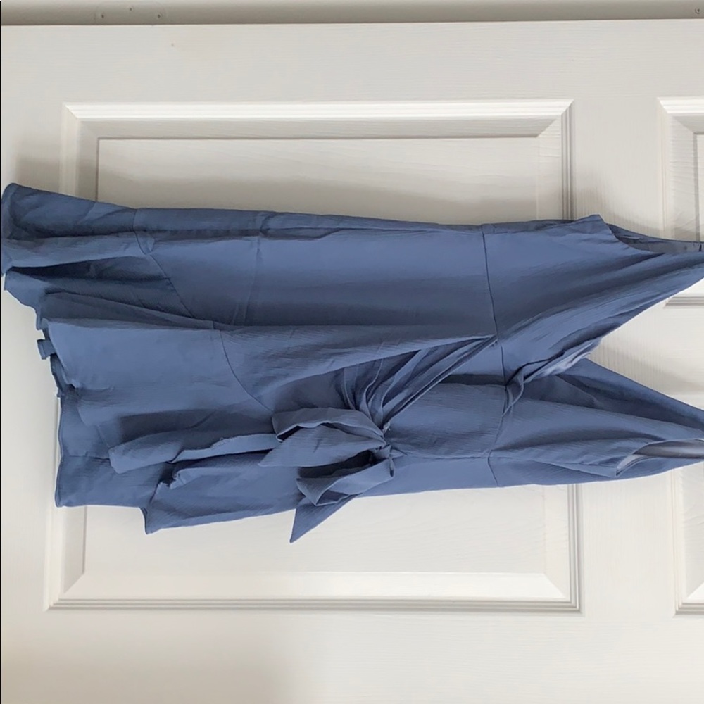 Blue spring dress